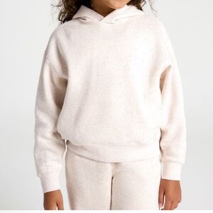 NWT DSG girls sports Fleece Hoodie - flecked  - Sz XS 6 / 7 $40